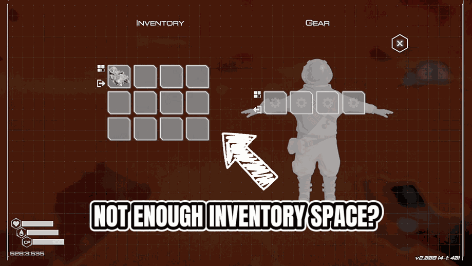 The Planet Crafter — Huge Backpack